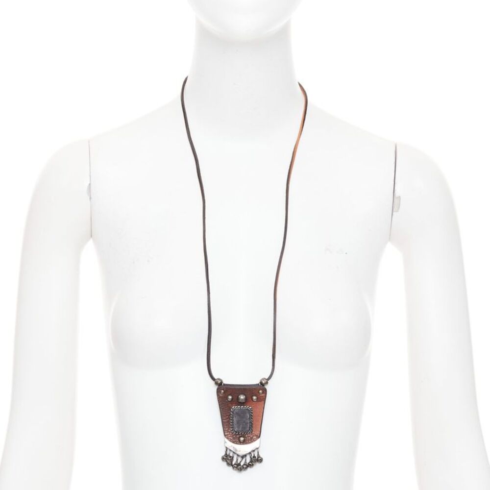 Saint Laurent Bohemian Stone Necklace